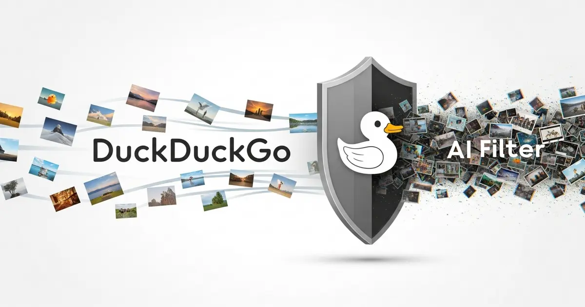 DuckDuckGo Declara Guerra ao 'Lixo de IA' com Novo Filtro de Imagens - IAUTOMATIZE Blog