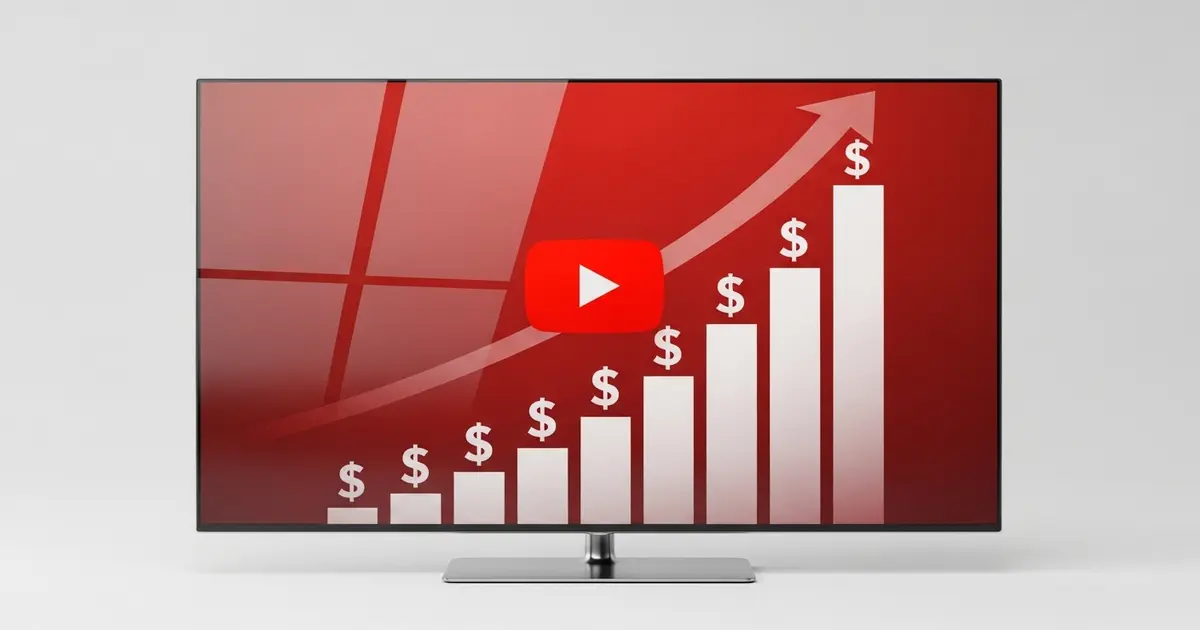 Receita do YouTube Dispara: Quase US$10 Bi e a Nova Era da TV - IAUTOMATIZE Blog