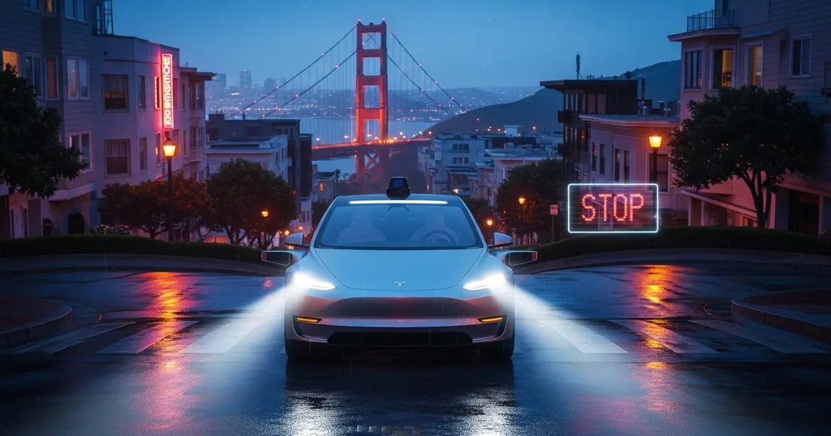 Robotáxi da Tesla em São Francisco: O Obstáculo Regulatório que a Empresa Ignora - IAUTOMATIZE Blog