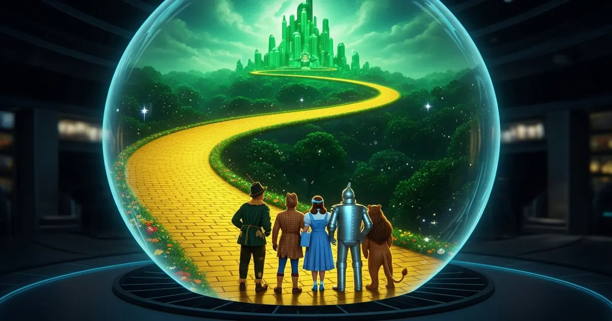 O Mágico de Oz com IA na Sphere: A Revolução de um Clássico do Cinema - IAUTOMATIZE Blog