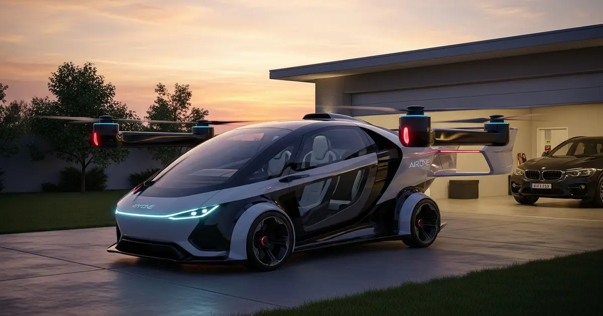 AIR Garante $23 Milhões para Lançar seu 'Carro Voador' Pessoal nos EUA - IAUTOMATIZE Blog