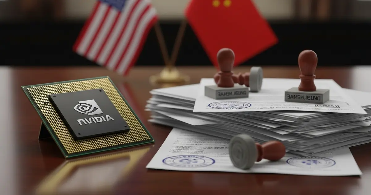Nvidia em compasso de espera: Burocracia no governo americano trava licenças de chips H20 para a China - IAUTOMATIZE Blog
