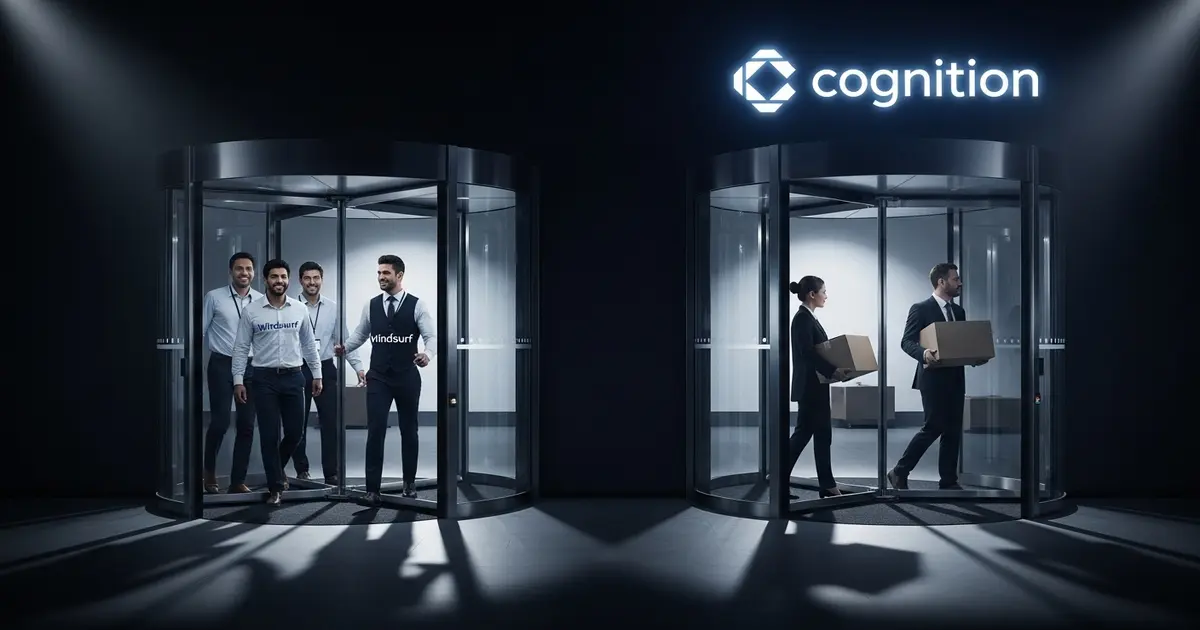 Aquisição da Windsurf pela Cognition: O Preço Humano da Propriedade Intelectual em IA - IAUTOMATIZE Blog