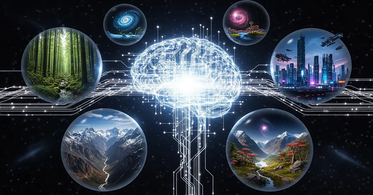 DeepMind Genie 3: A IA que Cria Mundos para Desvendar a AGI? - IAUTOMATIZE Blog