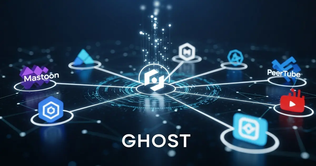 Ghost e o Fediverso: A Revolução Silenciosa que Desafia o Domínio do Substack - IAUTOMATIZE Blog