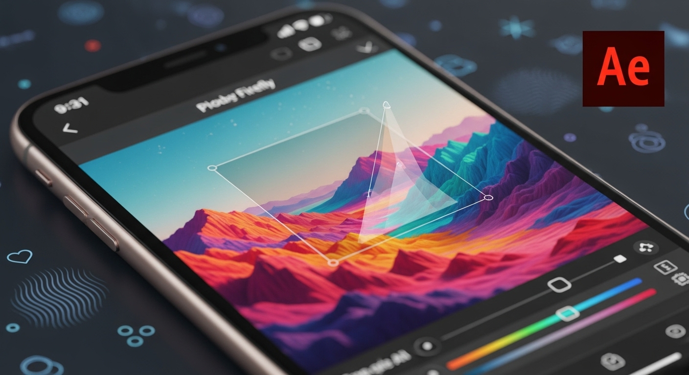 Adobe Firefly Incendeia a Criação Mobile: App com IA Chega ao iOS e Android - IAUTOMATIZE Blog