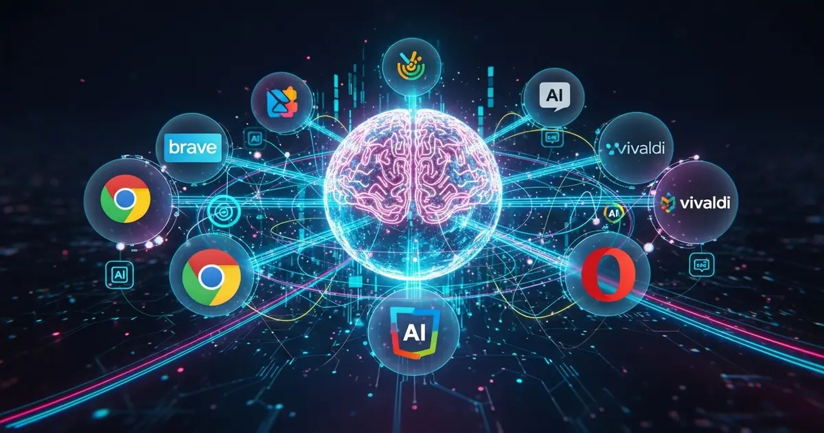 Alternativas ao Chrome e Safari: A Nova Guerra dos Navegadores em 2025 é Sobre IA e Privacidade - IAUTOMATIZE Blog