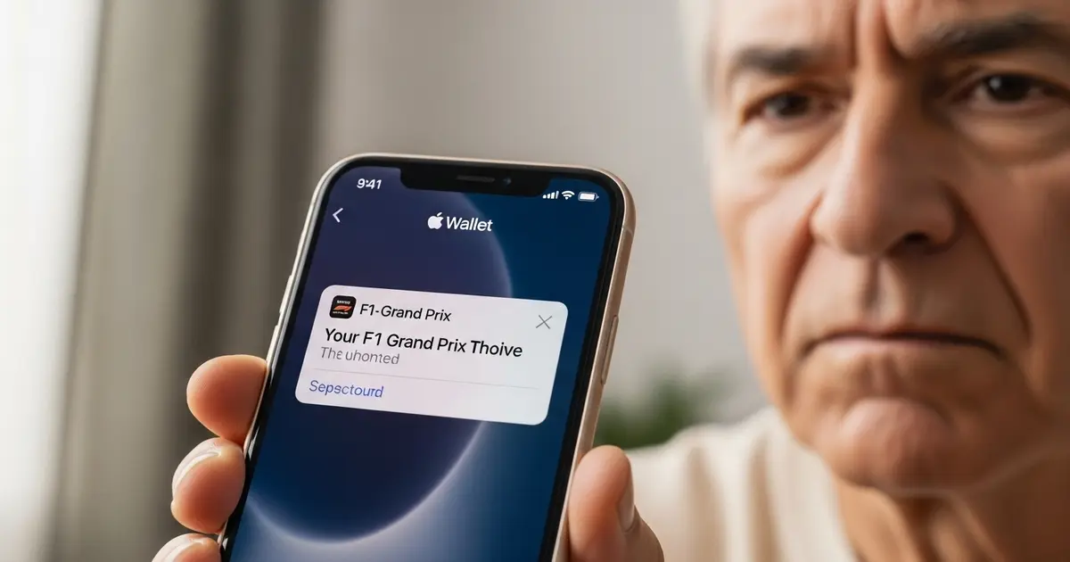 Apple Wallet Exibe Anúncio do Filme F1 e Irrita Usuários do iPhone: Privacidade em Jogo? - IAUTOMATIZE Blog