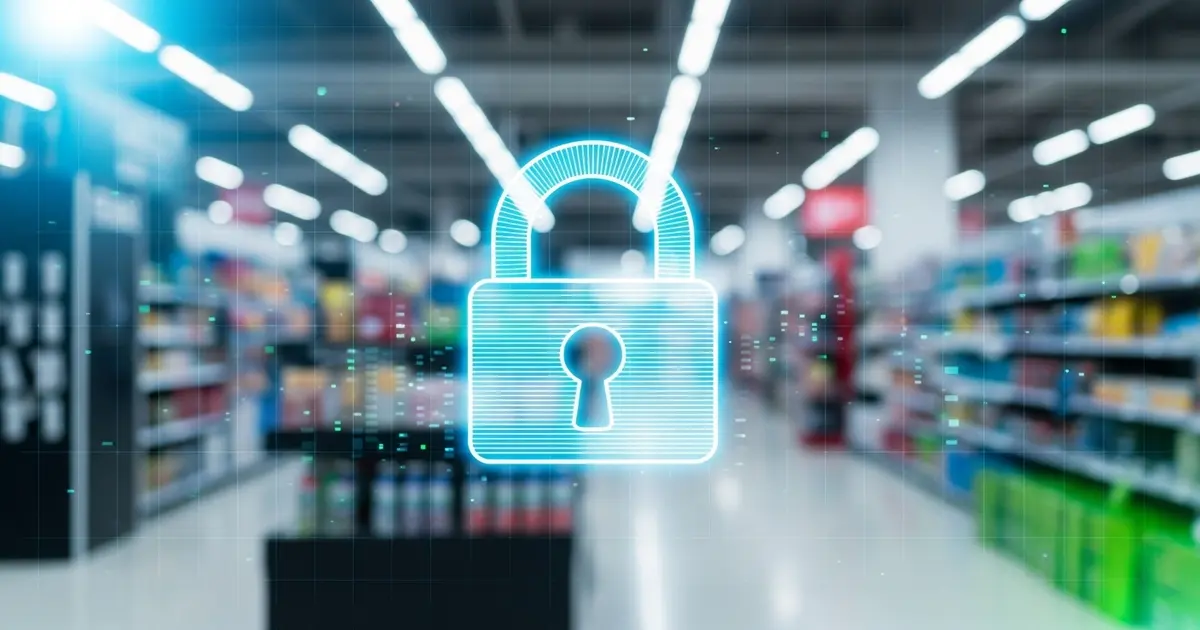 Imagem ilustrativa de um ataque hacker com código binário ao fundo.