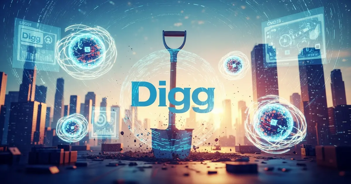 Digg Ressurge: Análise do Reboot na Era da IA e o Desafio de Reconquistar a Internet - IAUTOMATIZE Blog