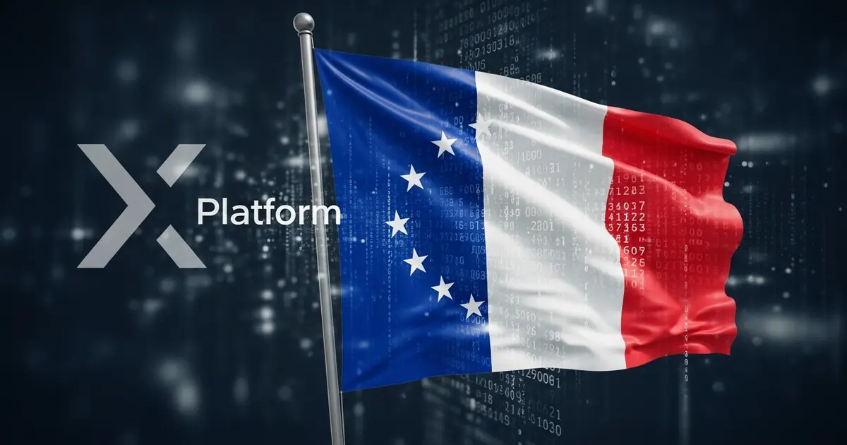 Imagem ilustrativa do artigo sobre a investigação da plataforma X e críticas à IA Grok na França.