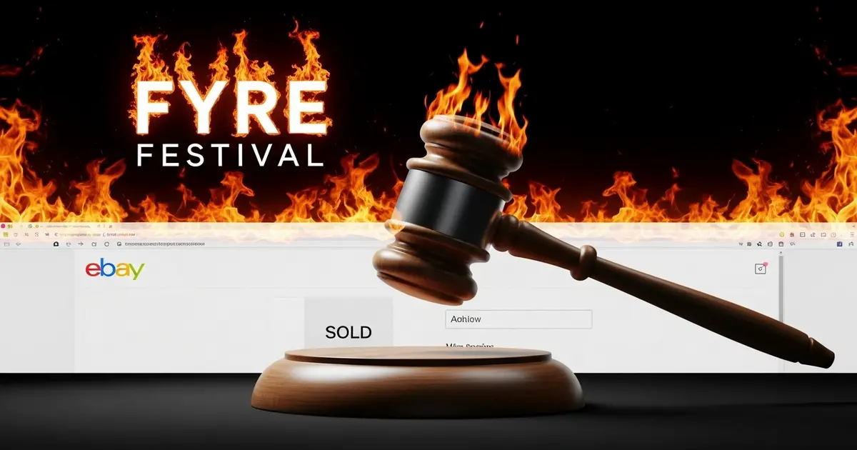 Fyre Festival: A Marca do Fracasso é Vendida por R$1,3 Milhão no eBay