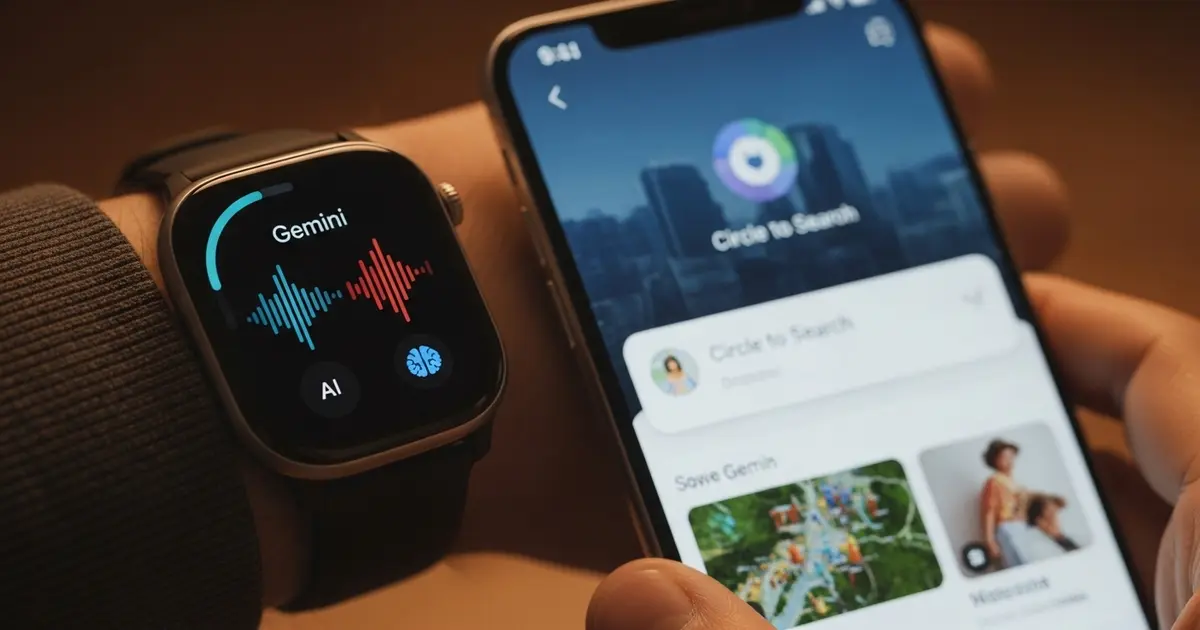 Gemini no Wear OS: A IA do Google Agora Mora no Seu Pulso - IAUTOMATIZE Blog