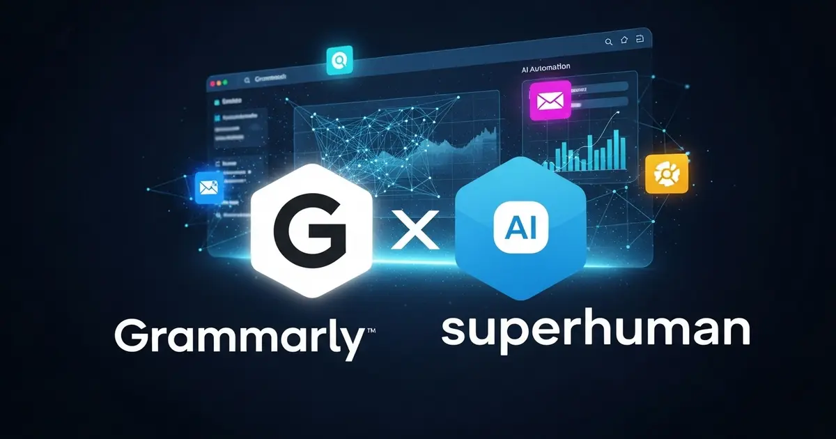 Análise completa da aquisição da Superhuman pela Grammarly. Entenda como essa união pretende revolucionar a produtividade e transformar seu e-mail em um centro de comando com agentes de IA.