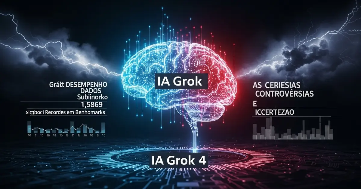 Grok 4: A Genialidade Controvertida de Elon Musk na Corrida da IA - IAUTOMATIZE Blog