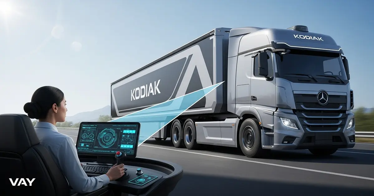 Kodiak & Vay: Direção Remota Acelera Caminhões Autônomos - IAUTOMATIZE Blog