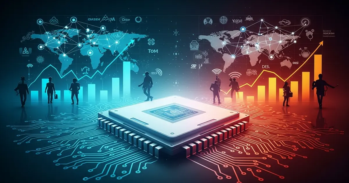 Mercado de Semicondutores EUA 2025: Reviravoltas e a Corrida pela IA - IAUTOMATIZE Blog