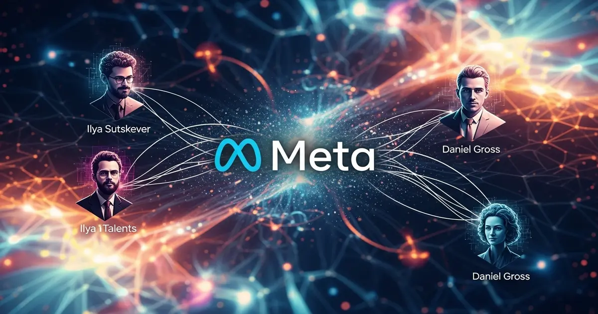 Meta em Ofensiva por Talentos de IA: De Sutskever a Daniel Gross - IAUTOMATIZE Blog