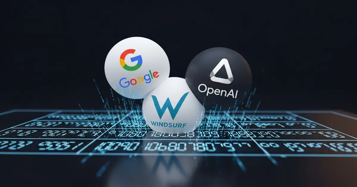 Reviravolta na IA: Google Contrata CEO da Windsurf e Acordo com OpenAI Desmorona - IAUTOMATIZE Blog