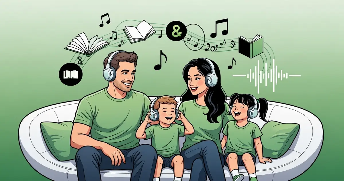 Spotify Libera Audiolivros para Planos Família: Uma Nova Era para o Consumo de Conteúdo - IAUTOMATIZE Blog