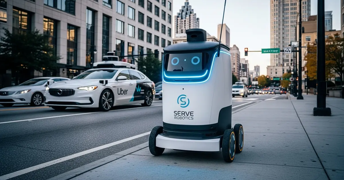Uber Acelera Domínio Autônomo em Atlanta com Robôs de Delivery - IAUTOMATIZE Blog