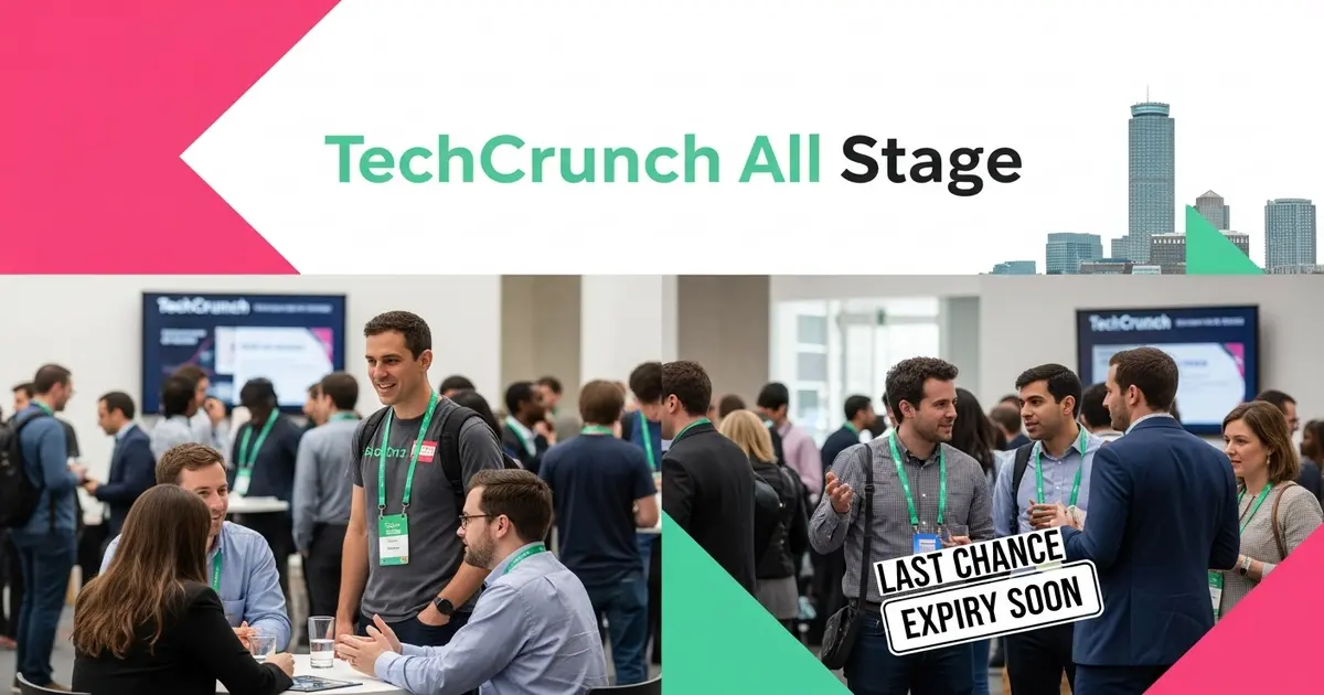 Última Chamada para o TechCrunch All Stage: Economize Até $210 e Impulsione Seu Negócio! - IAUTOMATIZE Blog