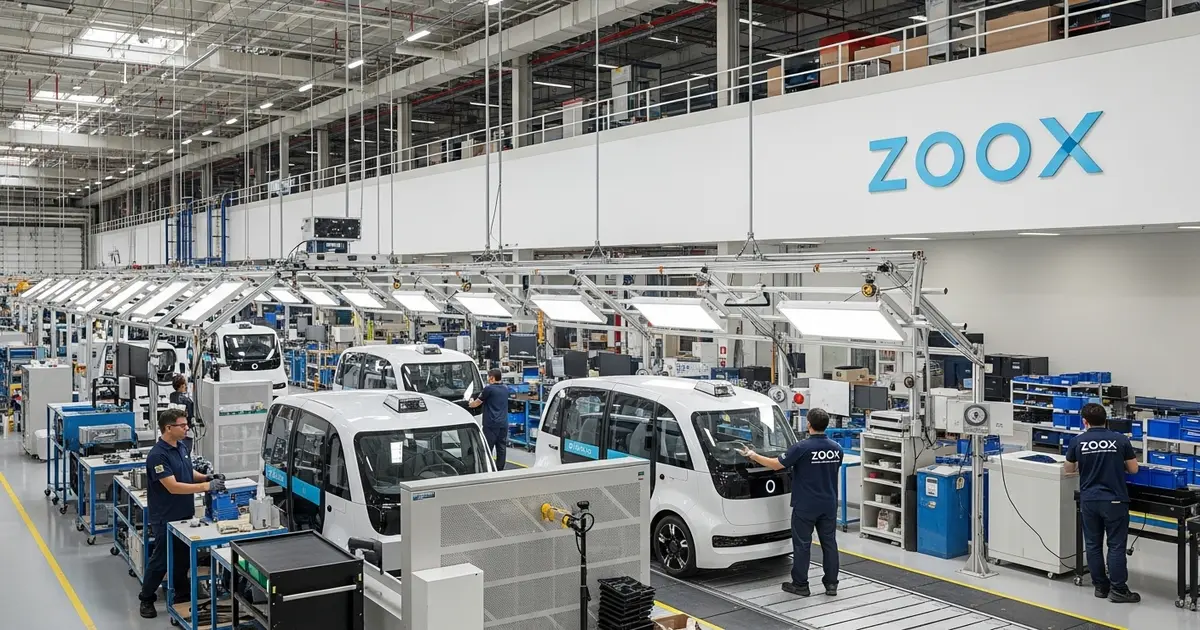 Zoox Acelera: Nova Fábrica Impulsiona Produção de Robotáxis - IAUTOMATIZE Blog